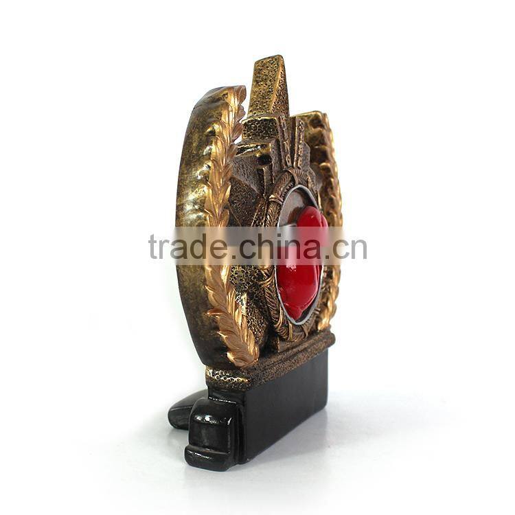 Resin sports souvenirs boxing figurines boxing trophies