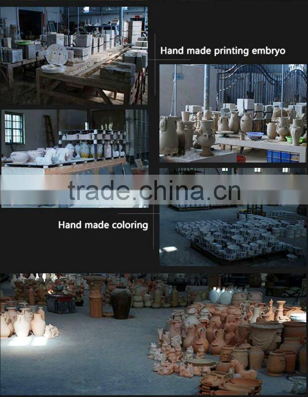 Attractive desktop decor yellow duck shape animal ceramic planter