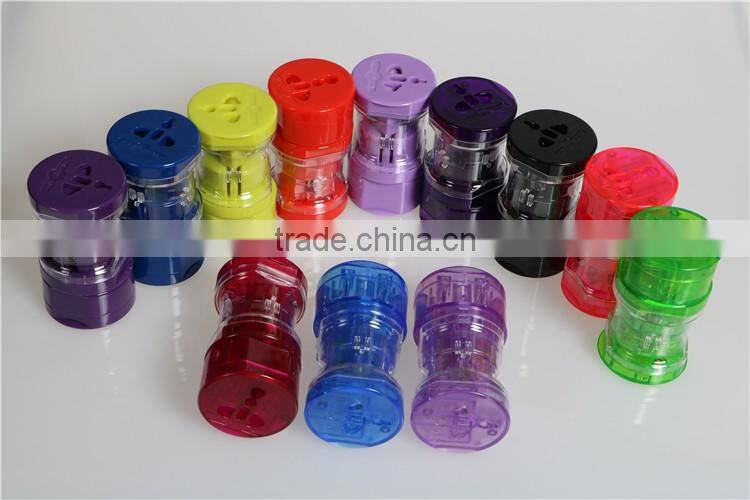 all in one universal international plug adapter world travel SY-02 DC power adapter 1european plug ac switching