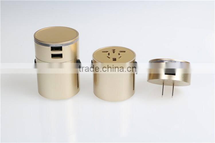 New products 2016 Daul USB sockets adapter with WIFI wireless router 6.3A 3100MA plug travel adapter adaptor