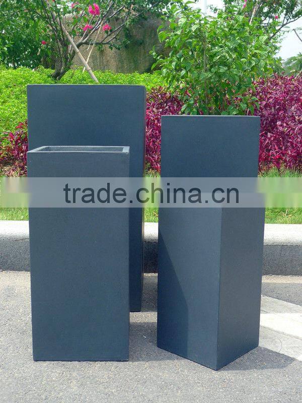 Clay Planter Pots Chinese Factory Outdoor Plant Urns Vase QL-13126 3pcs/set 20inch Wholesale