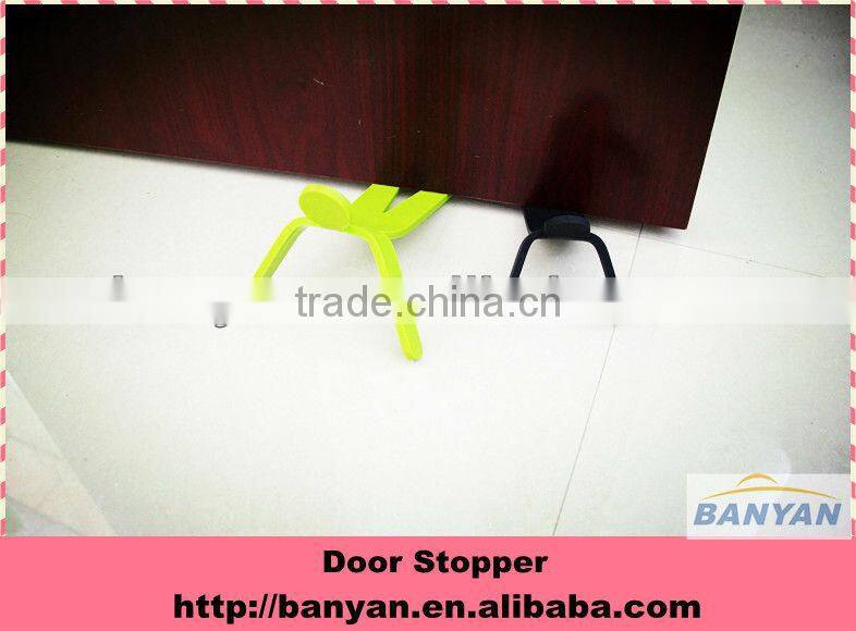Glass Door and Wooden Door Silicone Children's Safety sliding Doorstop
