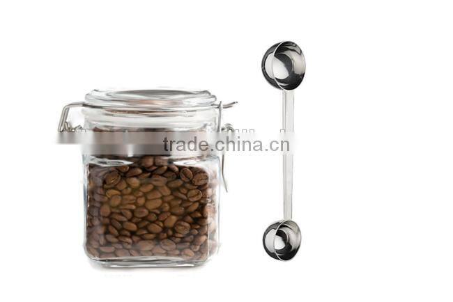 2016 Stainless Steel Dual Scoop Coffee Spoon