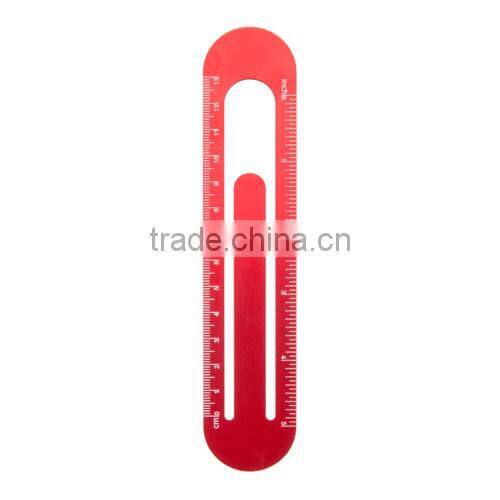 aluminium ruler bookmark, promotional ruler