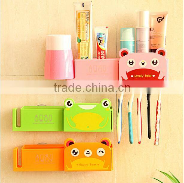 Q011 Fashion cartoon animal wall sucker bathroom holder