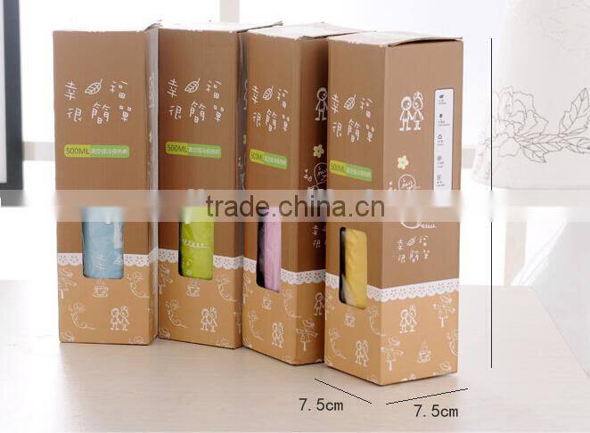 Supply Creative fashion Cartoon Stainless steel thermos cup / cold insulation Cup (500ml)