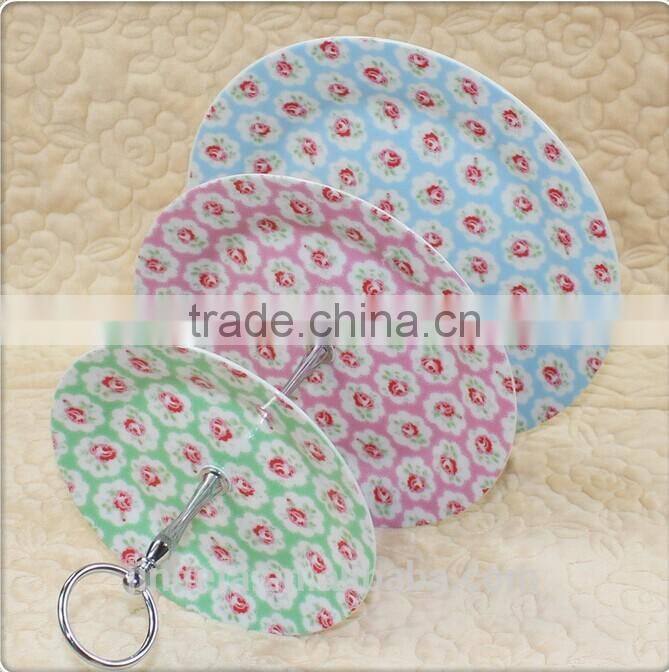 ceramic 3-layer cake plate