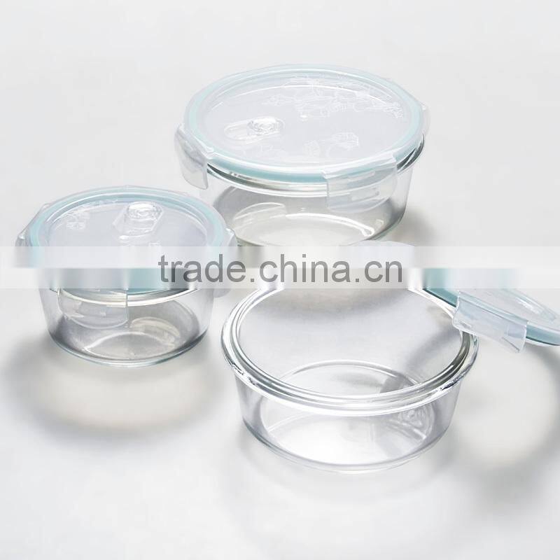 High Borosilicate Glass Abalone Plate Set