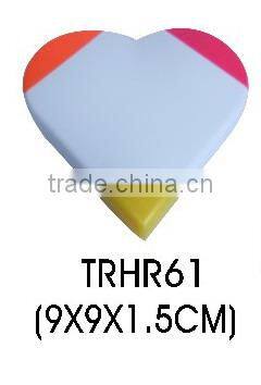 Advertisement Highlighter Marker Heart Shaped Mini Highlighter