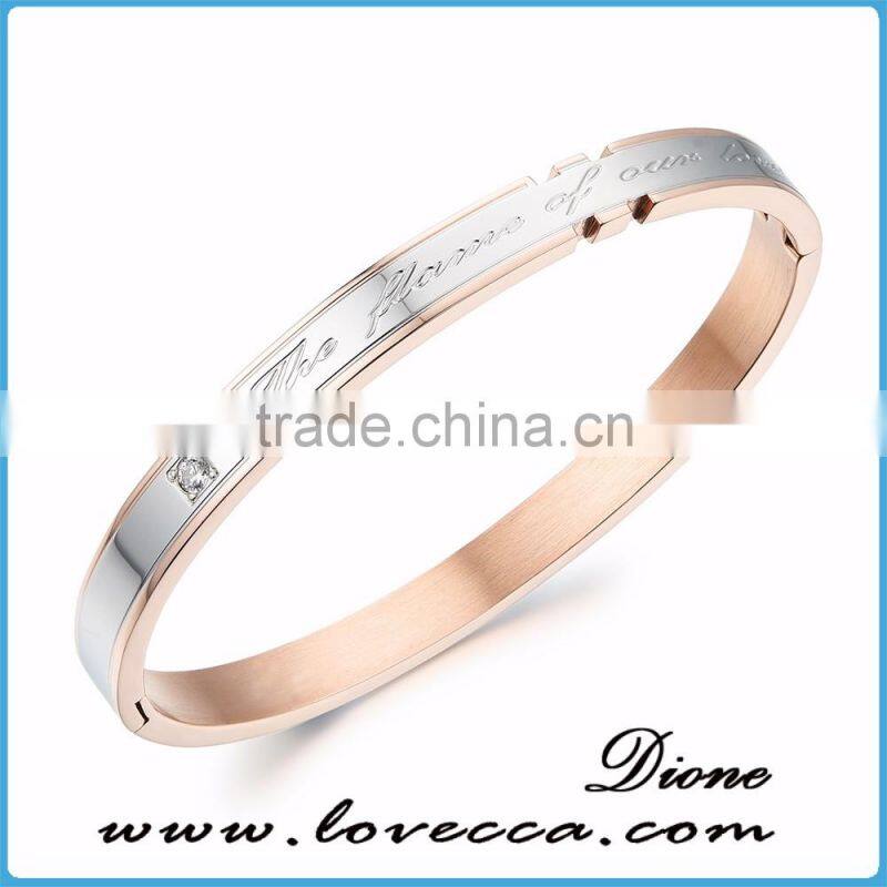 Valentines's gift Lover Jewelry couple stainless steel bracelets