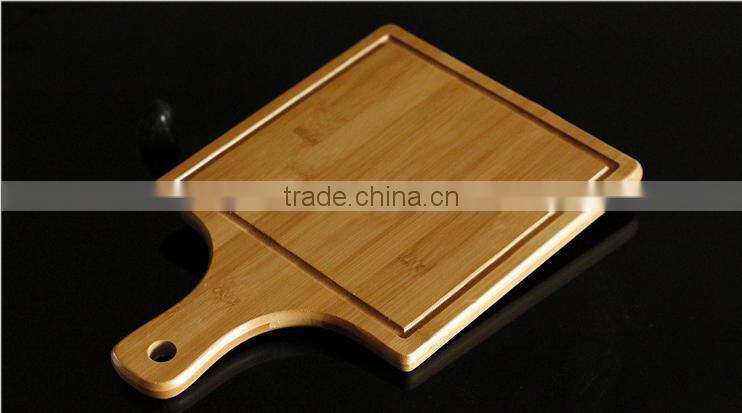 Elegant solid wooden square pizza board,pizza serving tray