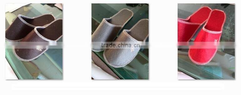 Cheap Folding Soft & Convenient Felt Slippers