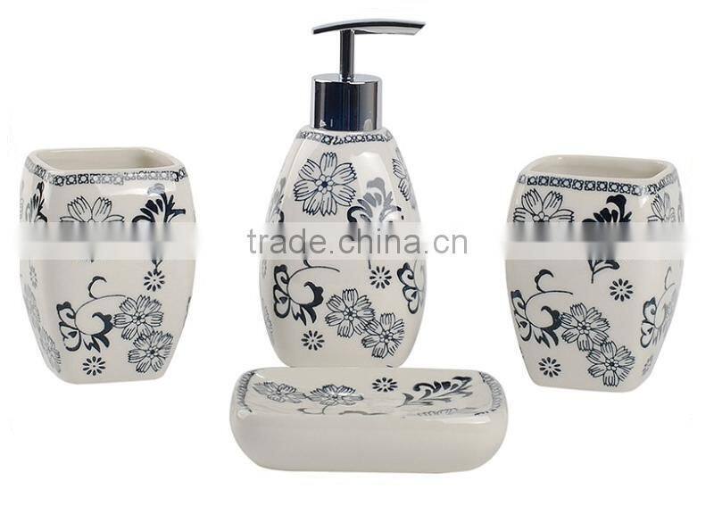 Antique Rectangular Ceramic Bathroom/washroom accessories