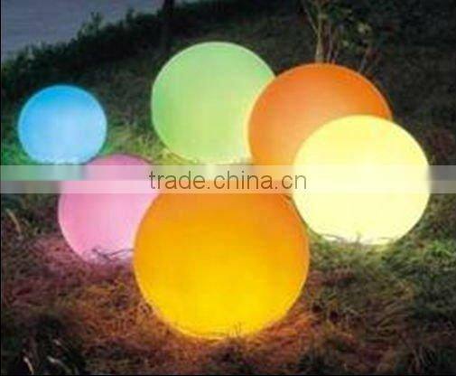 Flash Ball/Waterproof rechargeable glowing ball light