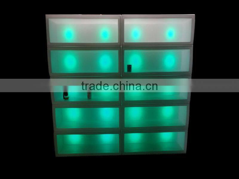 LED ice cube storage box, nightclub furniture for sale