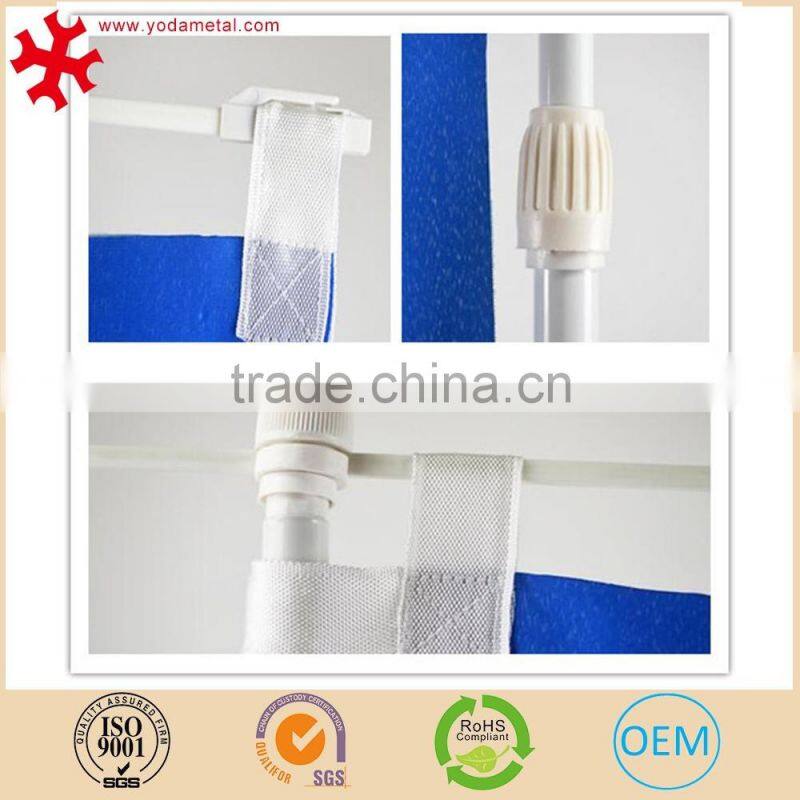 Retractable exhibition aluminium roll up banner stand with double side