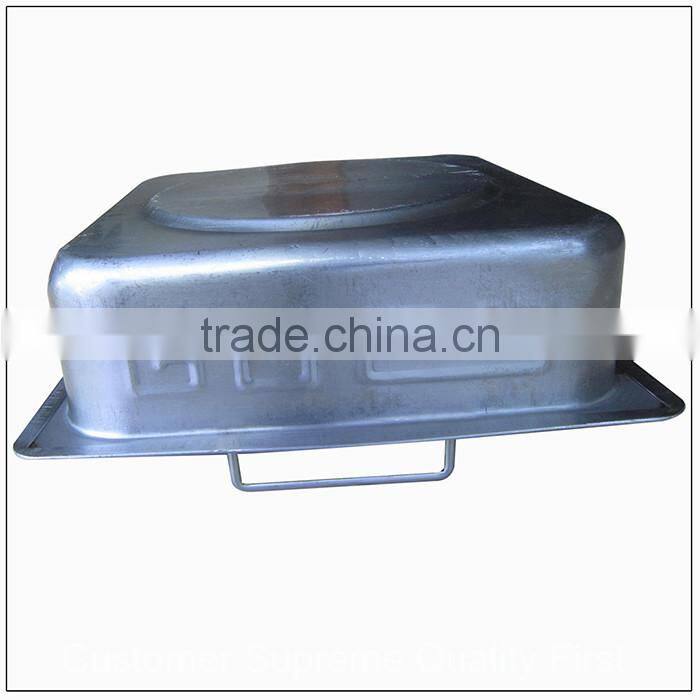 The lowest price stainless steel stamping part double taste pot