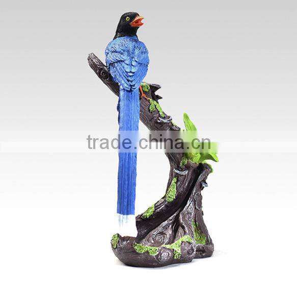 Blue Sparrow Backflow Burner Creative Resin Incense Burner