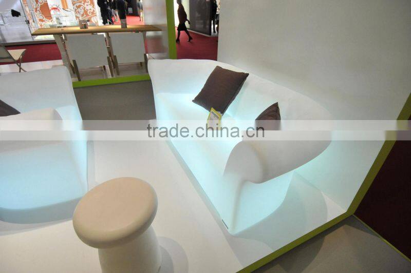 Hotel Lighting Sofa Lounge Seater Color LED Furniture