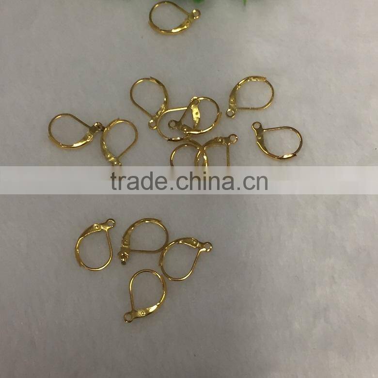 hot selling 14k gold earring findings wholesale
