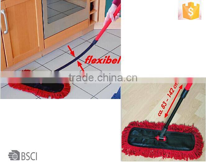 10years professional manufacturing BSCI cotton Flexible mop, chinese AZO free cotton floor wiper supplier