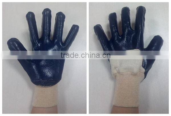 DDSAFETY 2017 Cheapest Nitrile Glove Safety Equipment Working Gloves From Factory