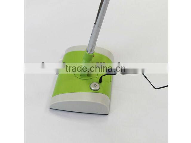 Rechargeable single wheel sweeper