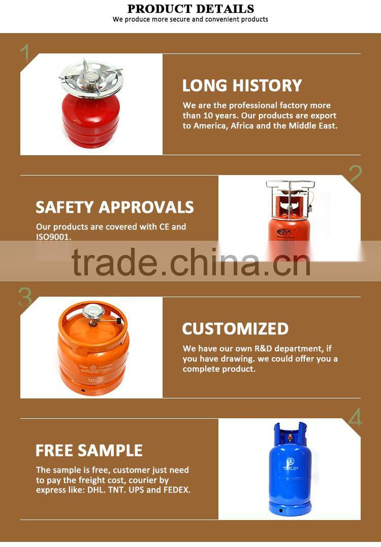 All kinds of empty gas cylinder factory wholesale