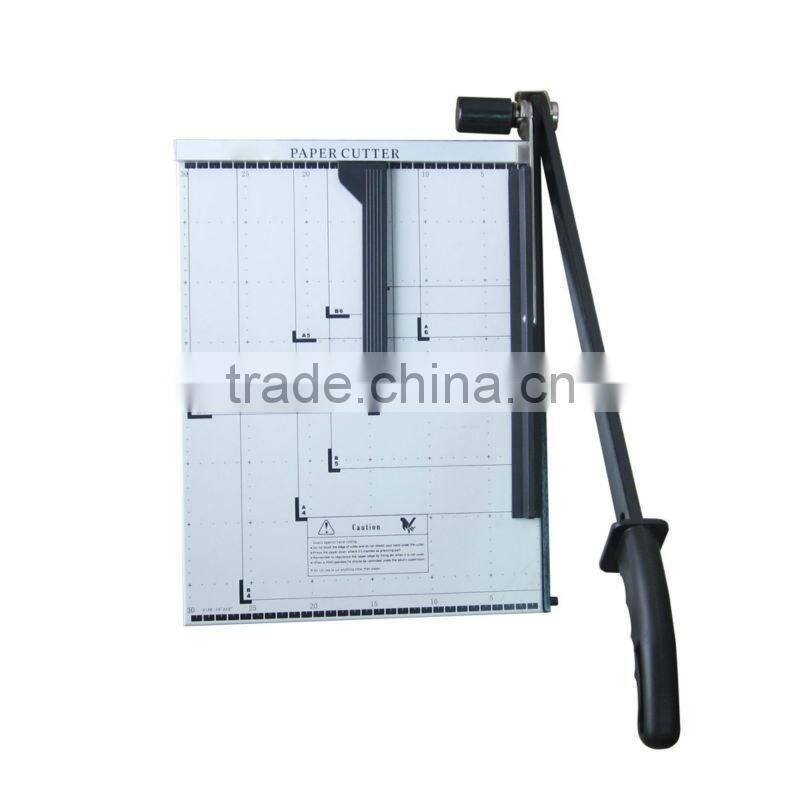 Office desktop A4,B4 size multifunctional guillotine hand paper cutter,ID photo cutter