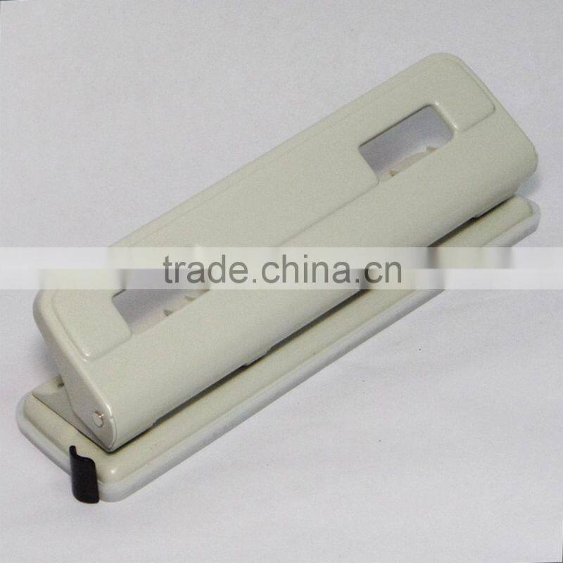 2014 high quality office metal 4 hole paper punch