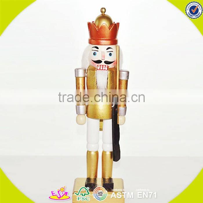 wholesale baby wooden delicate nutcracker, popular kids wooden nutcracker, fashion wooden nutcracker W02A007