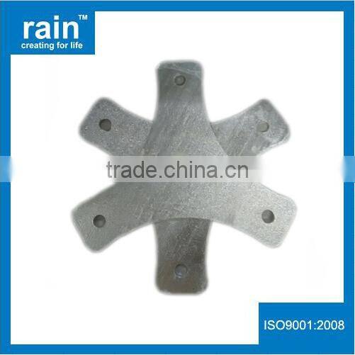 hot galvanized steel laser cutting machined service