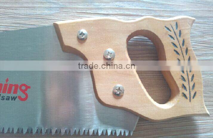 triple sharpening wooden handle hand saws