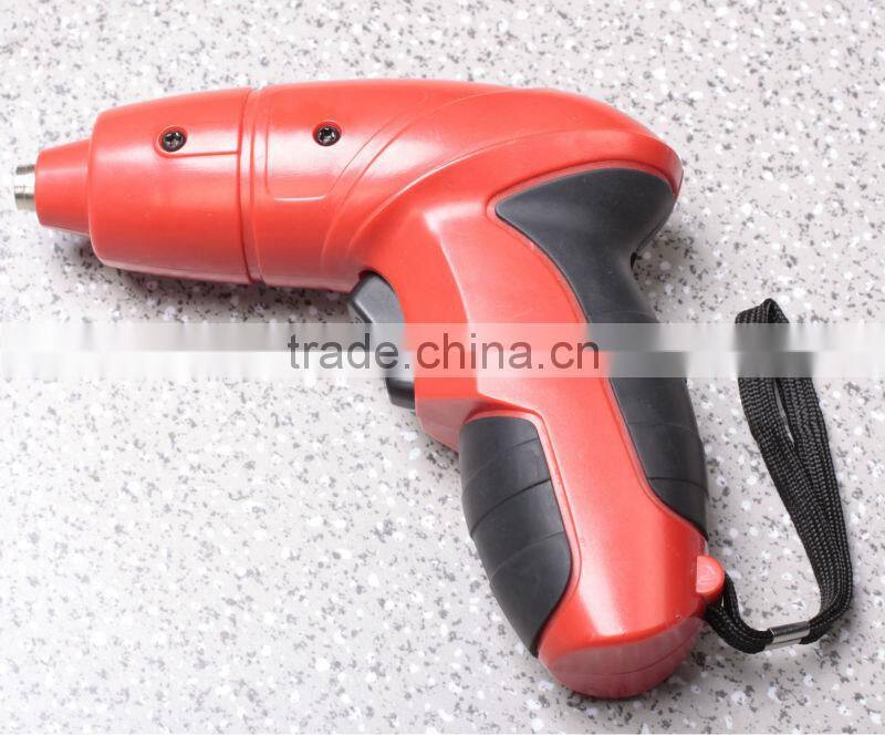2014 new ok-tools power tools industrial mini red cordless screwdriver from hangzhou
