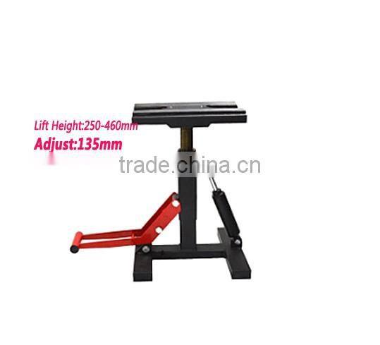 300LBS Adjustable Control System New Motorcycle Lift Stand