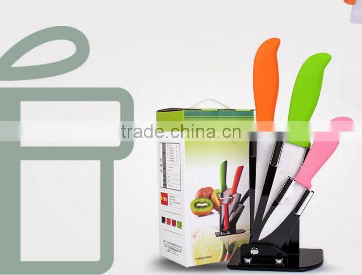 Food safe ceramic knife set