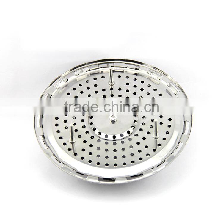 hot sale Veggie vegetable basket Folding Steamer Basket International 9-Inch Easy Reach Steamer In Stainless Steel