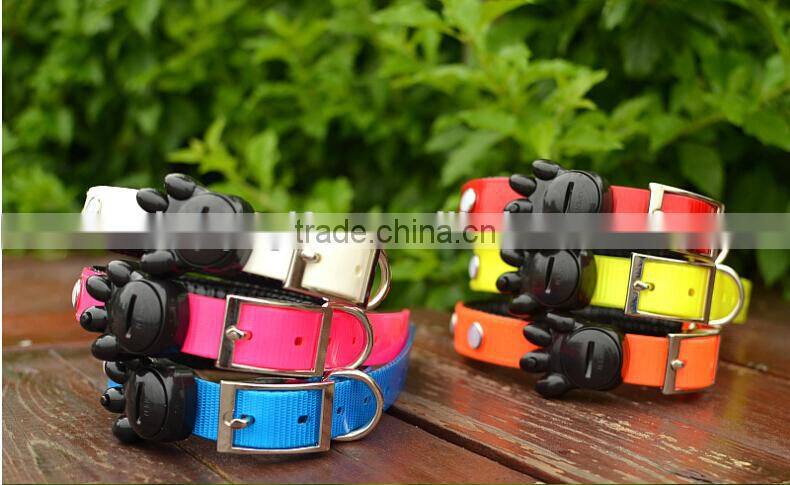 Fashion Pet TPU flash collar led dog collar