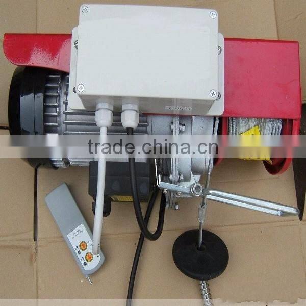 Mini Wire Rope Winch Micro Electric Hoist