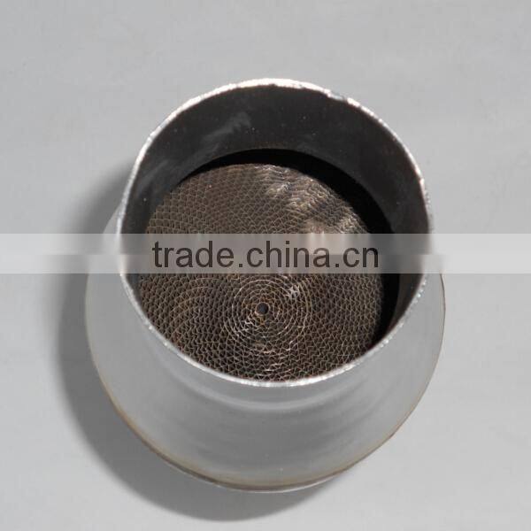 EURO 4 stainless steel metal honeycomb catalytic converter