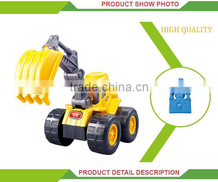 Newest kids sand beach set plastic big truck toys