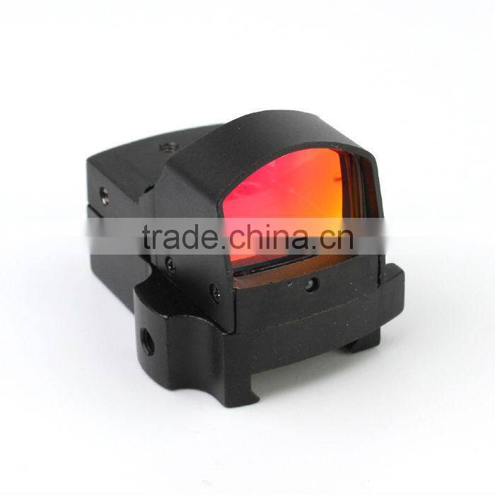 Super compact red dot sight with light sensor control switch