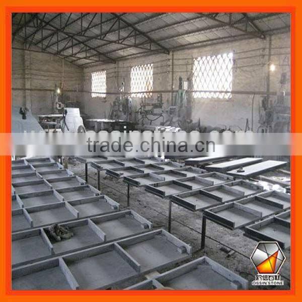 48"x15" Black Granite Fireplaces Hearths