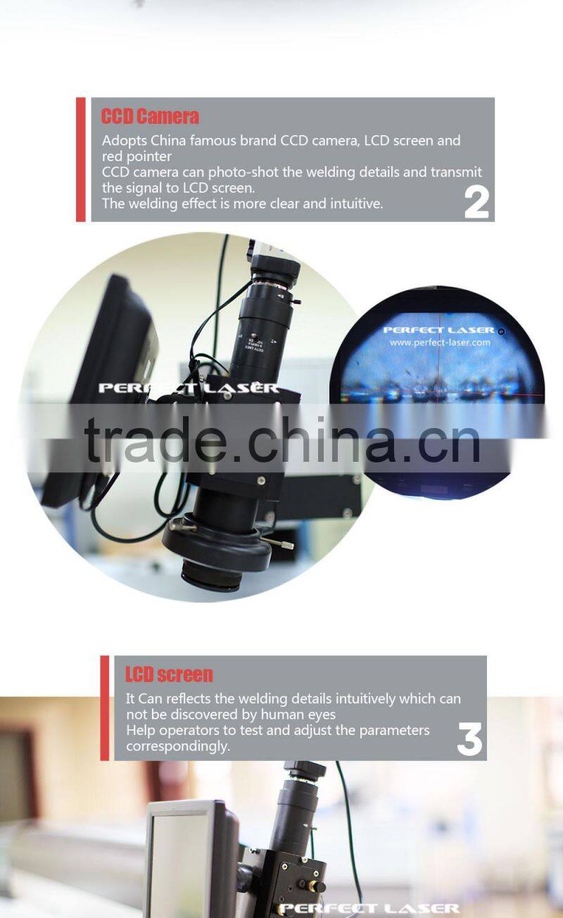 Perfect Laser PE-W300 300W micro laser welding machine advertising letter welder With CE