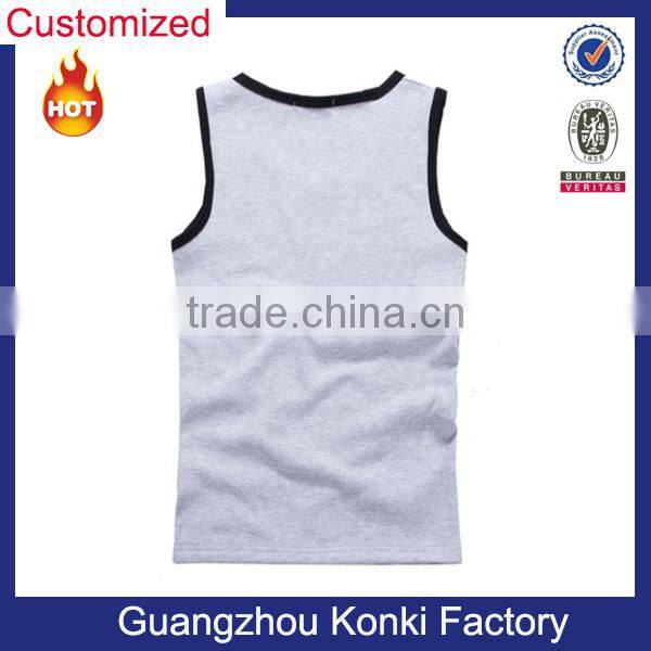 Men's Tank Tops gym undershirt fitness gym singlet