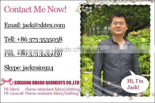 high tear strength hi vis fire resistant fabric for safety industry clothing