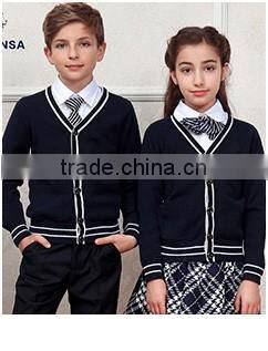 Custom Primary School Shirt /Short Skirt And Pants For Children Summer School Uniform