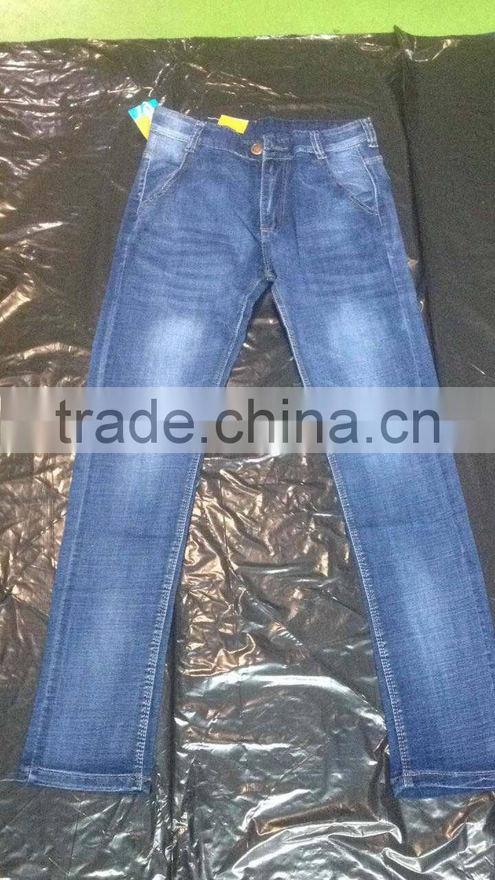 GZY factory overruns demin stock new brand fashion 2017 men fashion jeans