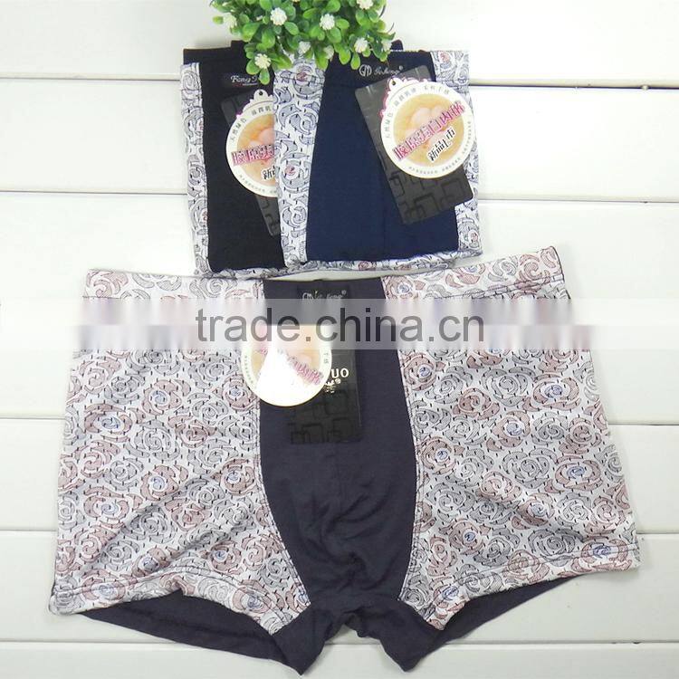 Wholesale high quaily men funny boxer shorts briefs fancy sexy men underwear