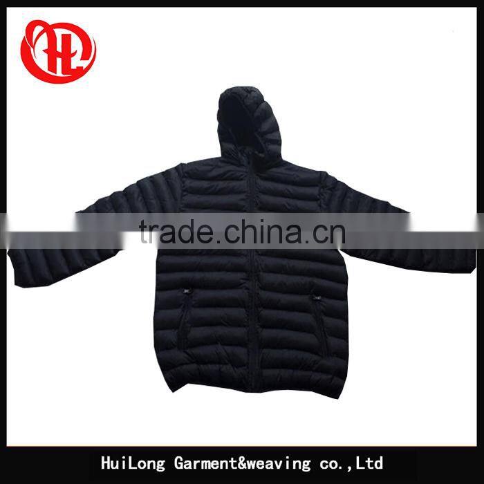 manufacturer stocklots man coats padding jacket mens bubble 20D jackets